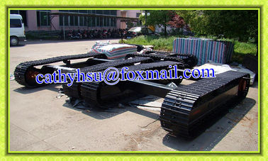 custom built 20 ton steel track undercarriage steel cralwer undercarriage from china factory
