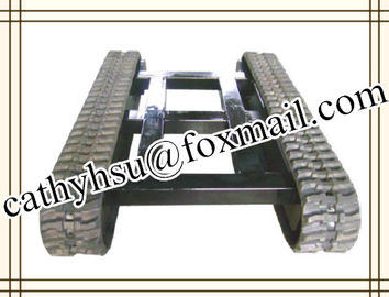 high quality rubber crawler chassis for construction machinery