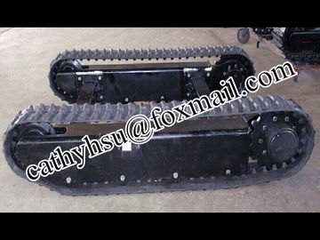 custom built 1-30 ton rubber crawler track undercarriage from factory