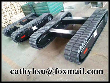 CHINA OEM RUBBER TRACK FRAME FOR DRILLING RIG, CRUSHER