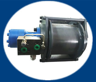 custom built wire line hydraulic winch for construction machinery