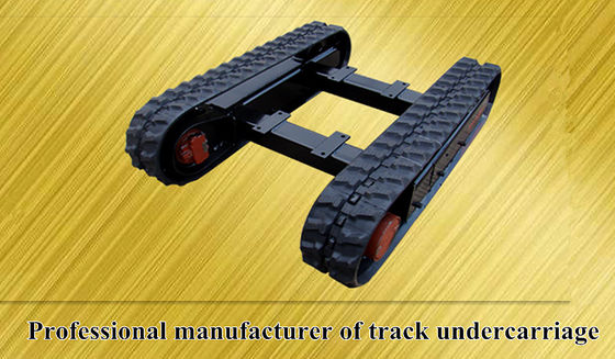 directly offered 500-30.000kgs rubber crawler undercarriage for construction machinery