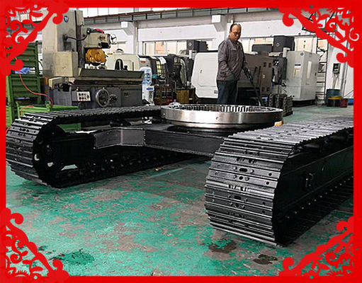 custom built 10 ton steel track undercarriage for drilling rig