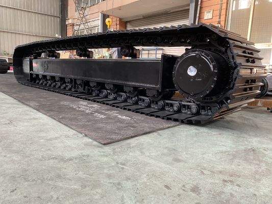 custom built 10 ton steel track undercarriage for drilling rig
