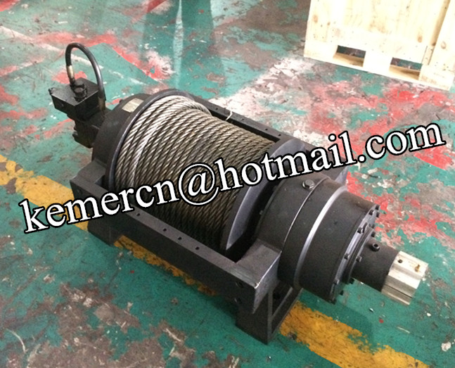 Recovery hydraulic winch pulling winch wrecker winch truck winch